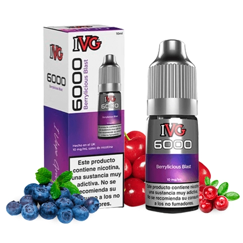 Berrylicious Blast 10PCS BOX 20mg 10ml IVG 6000