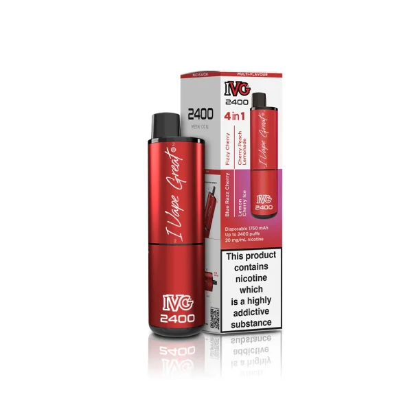 4 In 1 20mg 2400puff IVG