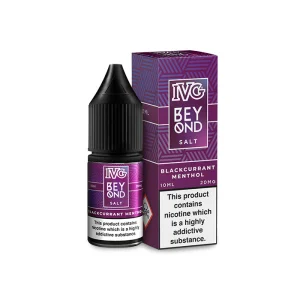 Blackcurrant Menthol 10PCS BOX 20mg 10ml IVG Beyond Salts