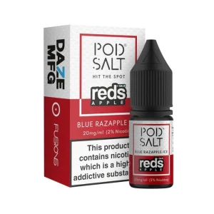 Blue Razapple Ice 5vnt dežė 10ml 20mg Pod Salt Fusions