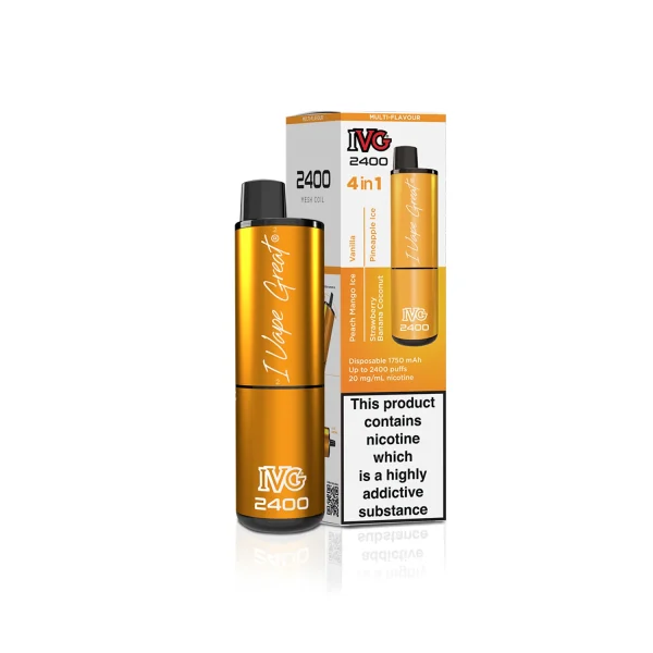 4 In 1 20mg 2400puff IVG