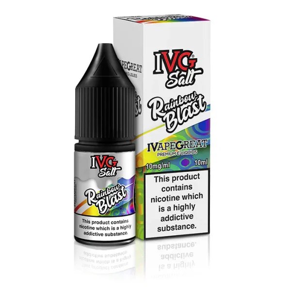Rainbow Blast 10PCS BOX 20mg 10ml IVG Salts