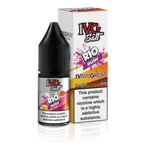 Rio Rush 10PCS BOX 20mg 10ml IVG Salts