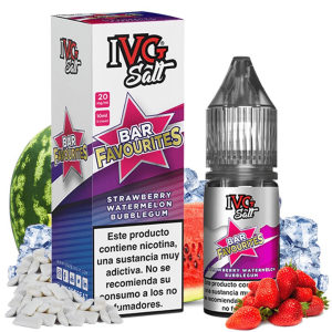 Strawberry Watermelon Bubblegum 10PCS BOX 20mg 10ml IVG Salts