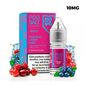 Blue Razz Cherry Blast 5vnt dežė 10ml 20mg Pod Salt Nexus