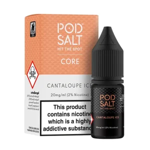 Cantaloupe Ice 5vnt dežė Pod Salt Core