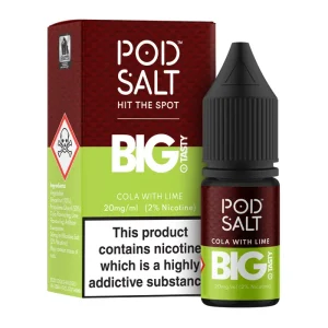 Cola with Lime 5vnt dežė Pod Salt Fusions