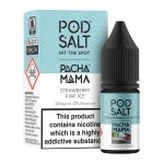 Pacha Mama Strawberry Kiwi Ice 5vnt dežė Pod Salt Fusions