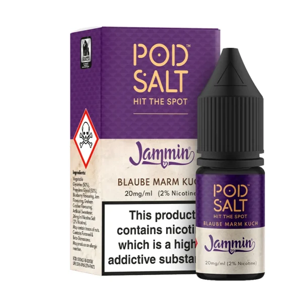 Jam Monster Blueberry Jam Tart 5vnt dežėPod Salt Fusions