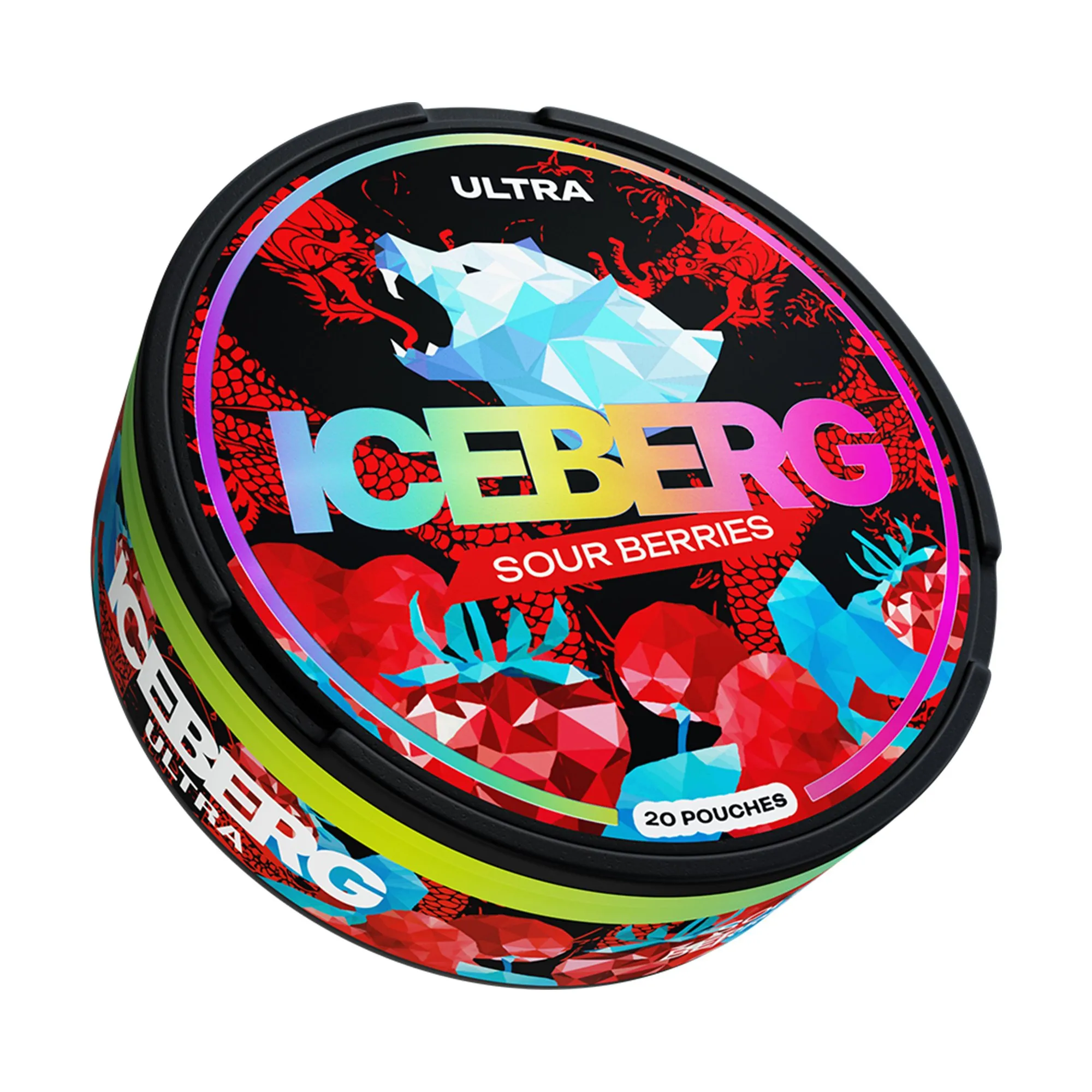 Sour Berries 50mg Iceberg