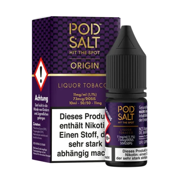 Liquor Tobacco 5vnt dežė Pod Salt Origin
