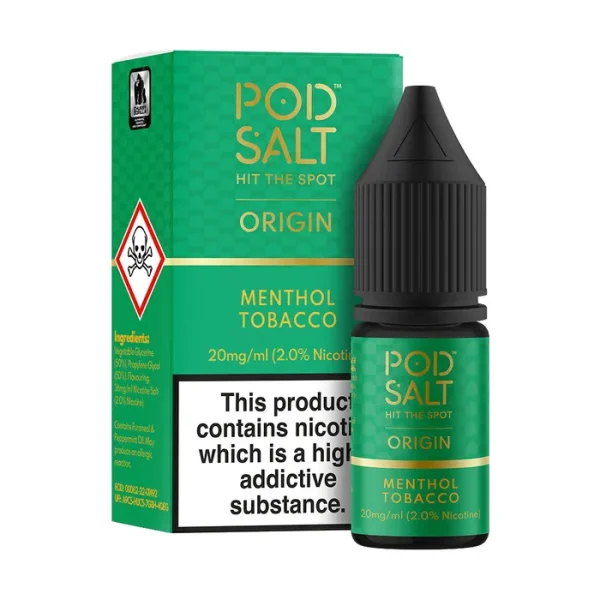 Menthol Tobacco 5vnt dežė Pod Salt Origin