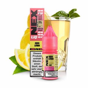 Aqua Lemon 10vnt dežė 10ml 20mg NEXLIG Pod Salt