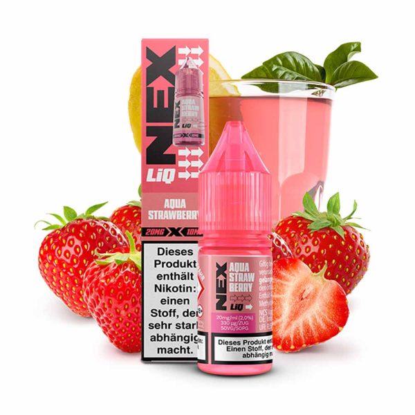 Aqua Lemon 10PCS BOX 10ml 20mg NEXLIG Pod Salt