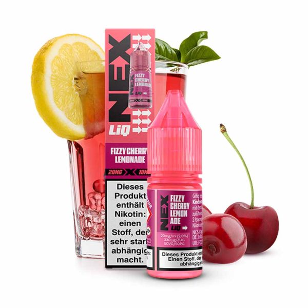Fizzy Cherry Lemonade 10vnt dežė 10ml 20mg NEXLIG Pod Salt
